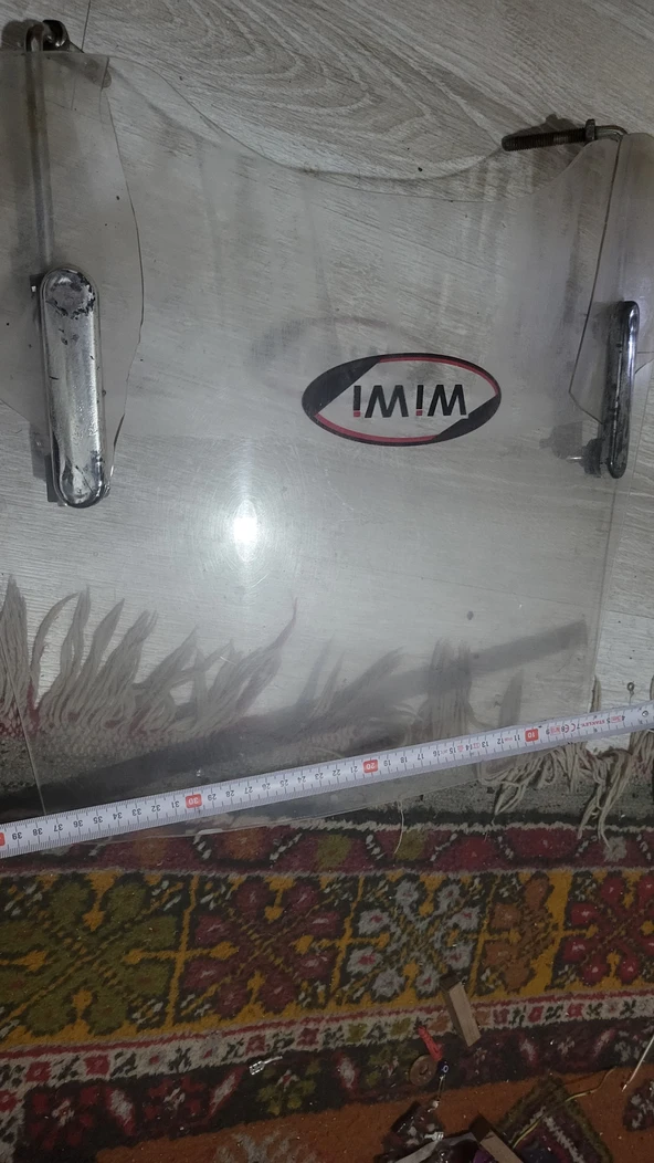 Wiwi motosiklet on cam siperlik ikinci el küçük boy - Resim 2