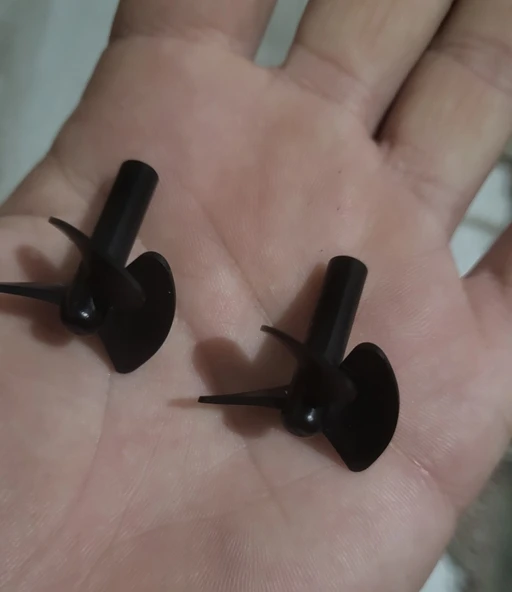 Rc tekne yedek parça pervane 2.5 cm çift sağ'sol ürün görseli