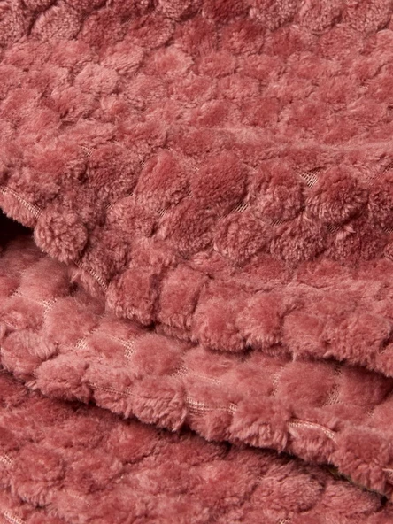 JYSK Polar Örtü Rosenvial 130x160 Gül Rengi - Resim 4