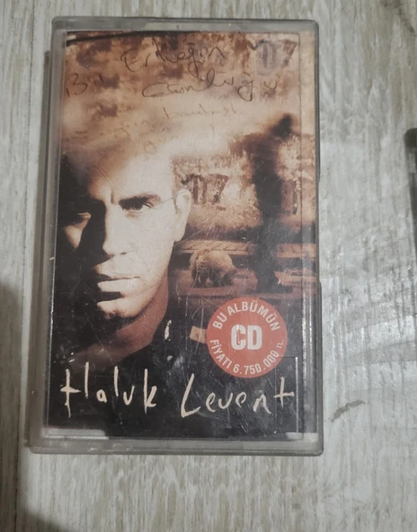 Orjinal kaset ikinci el haluk levent bir erkeğin günlüğü ürün görseli