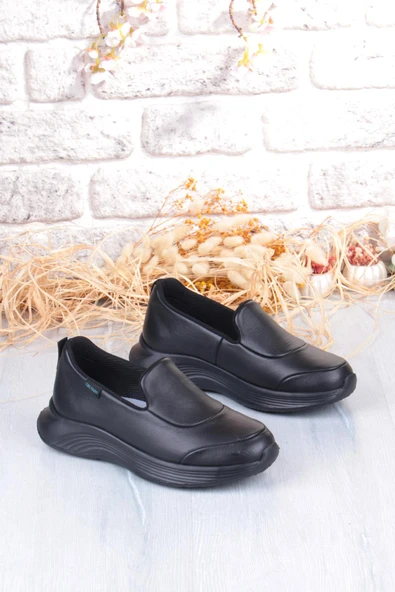 King Paolo I5210 Perry Comfort Hakiki Deri Kadın Ayakkabı - Resim 6