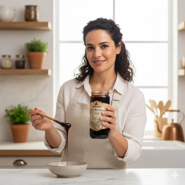 Bahçeiçi Keçiboynuzu Özü Pekmezi 640 Gr. - 2