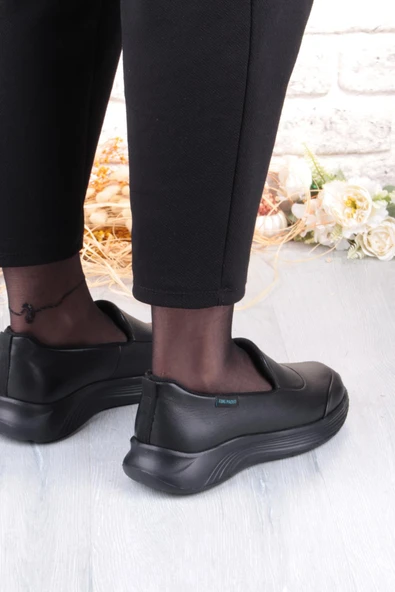 King Paolo I5210 Perry Comfort Hakiki Deri Kadın Ayakkabı - Resim 5