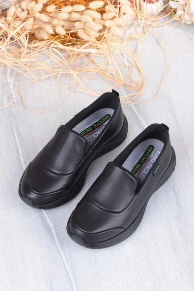 King Paolo I5210 Perry Comfort Hakiki Deri Kadın Ayakkabı - Resim 7