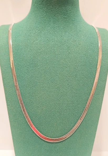 Monalisa Home Lüks Gösterişli Parlak Zincir Çelik Erkek Kolye ürün görseli 1