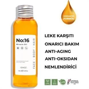Sinoz Mucizevi Bakım Yağı Nemlendirici ve Işıltı Verici No:16 100 ml ürün görseli