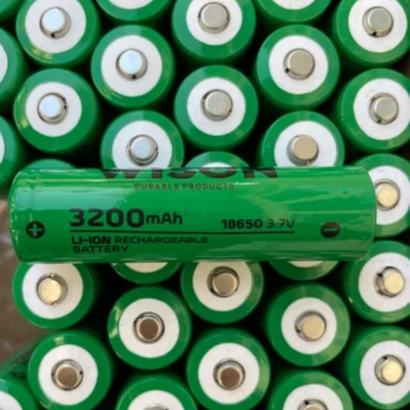 Wison WS-18650 3.7V 3200mAH Li-ion Pil - Resim 2