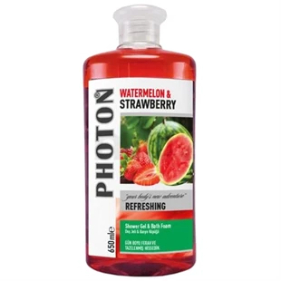 Photon Watermelon & Strawberry Duş Jeli 650 ml ürün görseli
