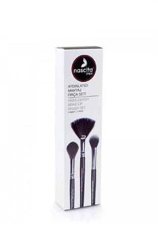 Nascita Pro Aydınlatıcı Makyaj Fırça Seti 3'lü ürün görseli