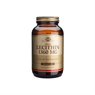 Solgar Lecithin 1360 mg 100 Kapsül ürün görseli