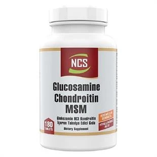 Ncs Glucosamine Chondroitin Msm Hyaluronic Acid Boswellia Serrata 180 Tablet ürün görseli
