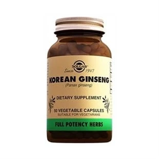 Solgar Korean Ginseng 50 Kapsül ürün görseli