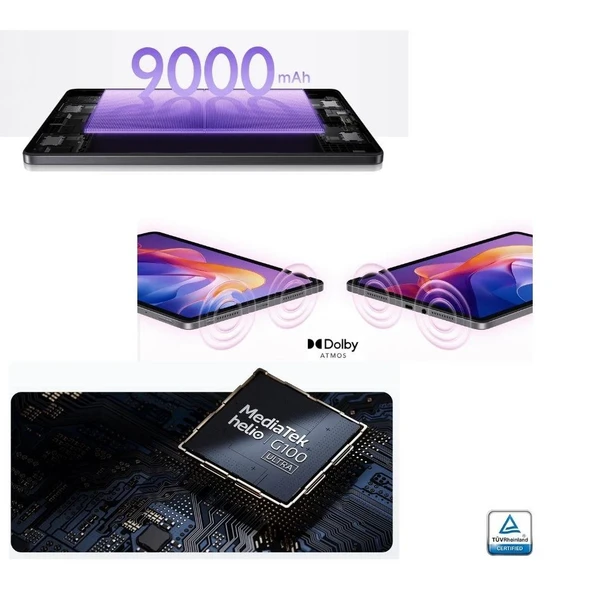 Xiaomi Redmi Pad 2 Gri 256 GB 11" Tablet - 4