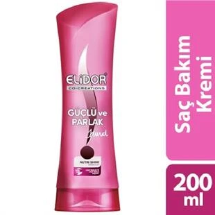 Elidor Güçlü ve Parlak Bakım Saç Kremi 200 ml ürün görseli