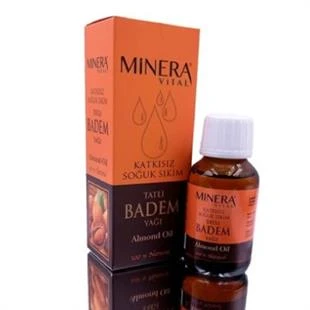 Minera Vital Tatlı Badem Yağı 50 ml (Soğuk Pres) ürün görseli