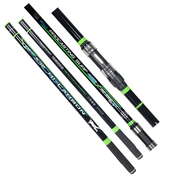 Ryuji Procasting Surf Fuji 4.25m 150-350gr 3P Surf Olta Kamışı - Resim 2