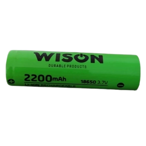 Wison WS-18650 3.7V 2200mAH Li-ion Pil ürün görseli 1