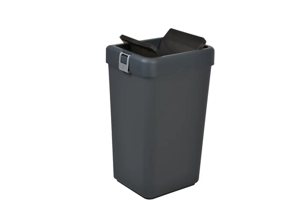 Motek COB-411 Comfort Dustbin 18 Litre Çöp Kutusu Kovası Antrasit - Resim 4