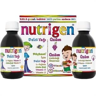 Nutrigen Balık Yağı 200 ml + Üzüm Çekirdeği Ekstresi 200 ml ürün görseli