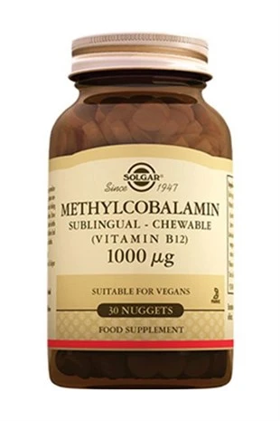 Solgar Methylcobalamin 1000 mcg 30 Tablet ürün görseli