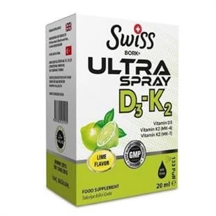 Swiss Bork Ultra D3-K2 Sprey 20 ml ürün görseli
