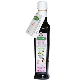 İlhan Sarı Hamileler İçin Erken Yeşil Hasat 4 Saat Organik Natürel Sızma Zeytinyağı 250 ml