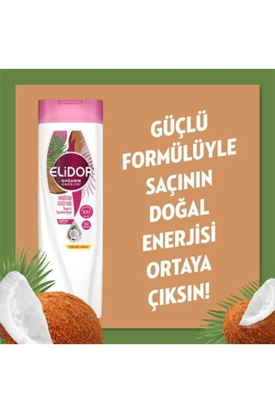 Elidor Hindistan Cevizi Yağı Şampuan 400 Ml - 4