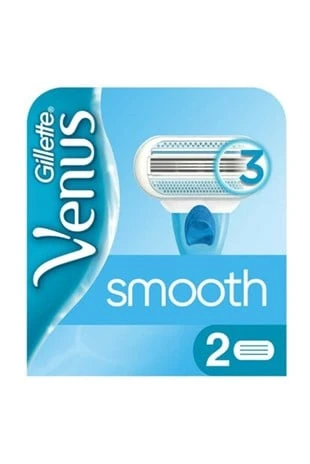 Gillette Venus Smooth Kadın Tıraş Bıçağı 2'li ürün görseli