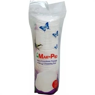 Mak-Ped Makyaj Temizleme Pamuğu 70'li ürün görseli