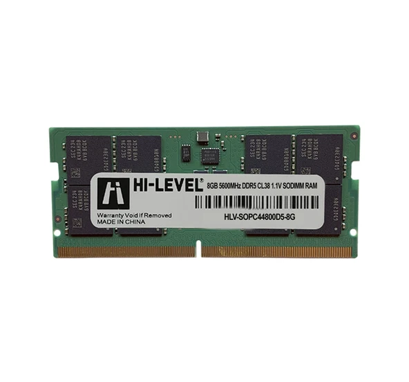 8GB DDR5 5600Mhz SODIMM 1.1V HLV-SOPC44800D5-8G