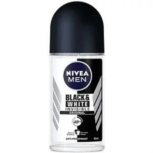 Nivea Black & White Invisible Roll-On For Men Original 50 ml ürün görseli