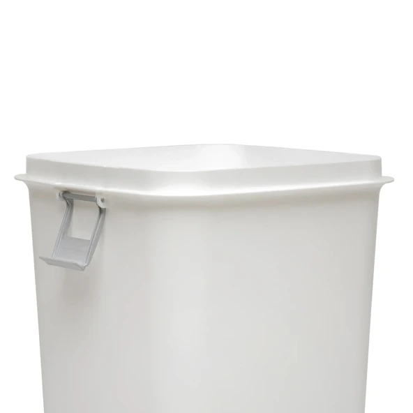 Motek COB-410 Comfort Dustbin 8 Litre Çöp Kutusu Kovası Beyaz - Resim 6