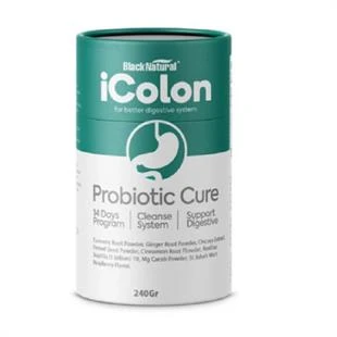 Black Natural Icolon Probiotic Cure 240 gr ürün görseli