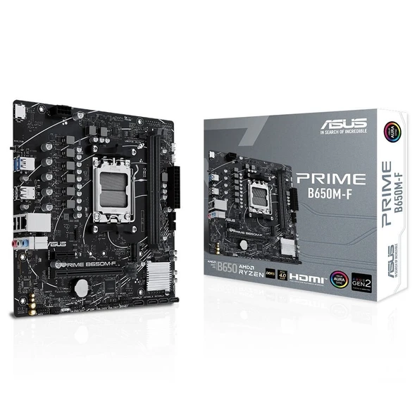 ASUS PRIME B650M-F DDR5 7200+(OC) HDMI M.2 AM5 MB - Resim 2