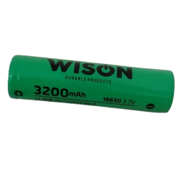 Wison WS-18650 3.7V 3200mAH Li-ion Pil ürün görseli 1