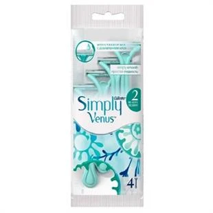 Gillette Venus 2 Simply Kullan At Kadın Tıraş Bıçağı 4'lü ürün görseli