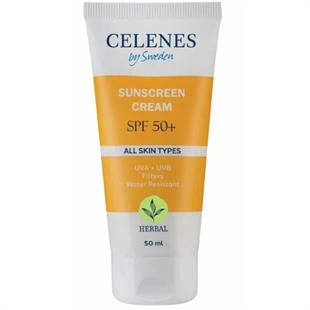 Celenes By Sweden Herbal Güneş Koruma Kremi SPF50 50 ml - Tüm Cilt Tipleri ürün görseli 1