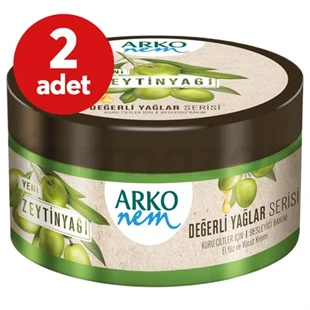 Arko Değerli Yağlar Zeytinyağlı Krem 250 + 250 ml Hediyeli ürün görseli