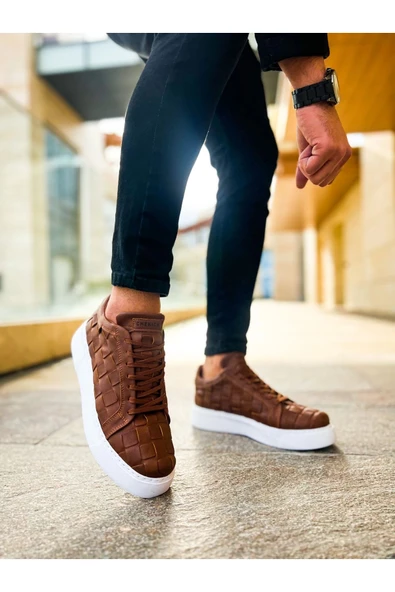 CH209 - OBT Vimini Erkek Ayakkabı TABA - Resim 4