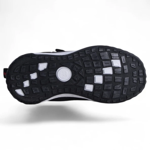 Visco 064 Siyah-Kırmızı Erkek Çocuk Kışlık Bot Ayakkabı - Resim 4