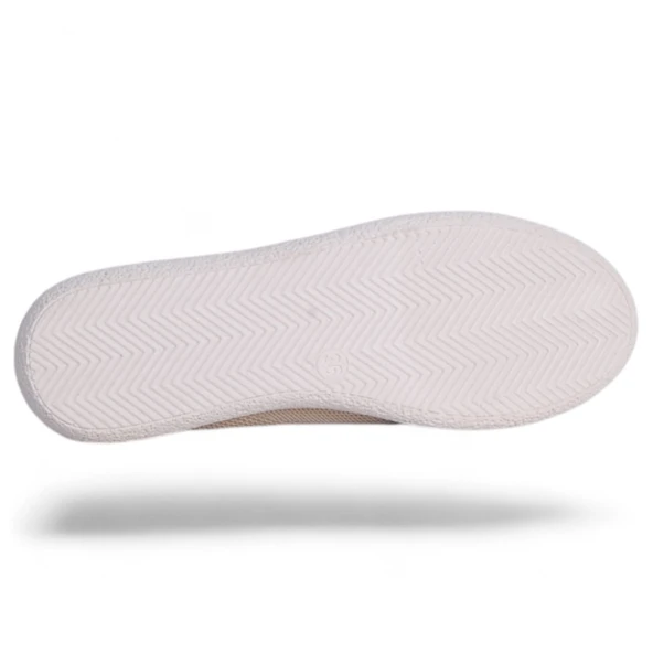 Abboud 2154 Krem Kadın Babet Ayakkabı - 4