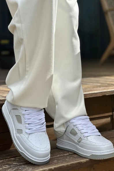 CH2410 - CBT Avax  Erkek Spor Ayakkabı BEYAZ/GRI - Resim 2