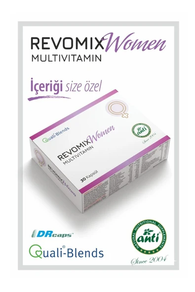 Revomix Women ( Kadınlara Özel Multivitamin , Mineral Takviyesi ) - 4