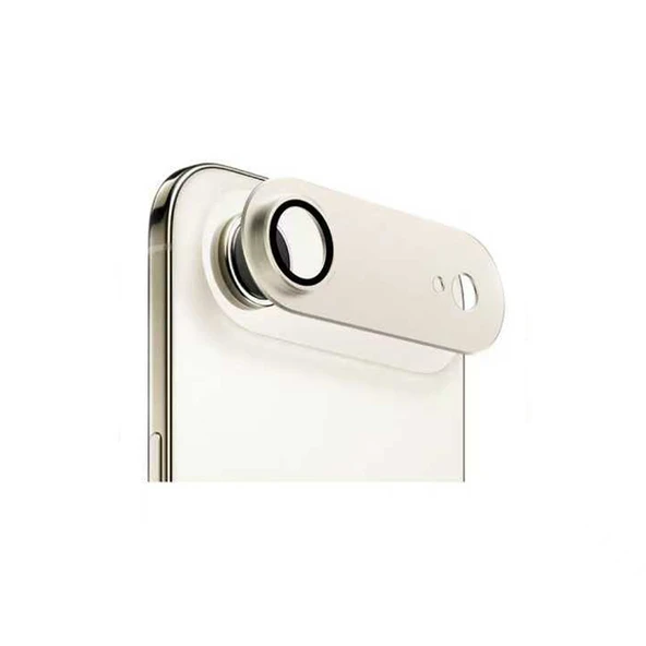 iPhone 17 Air Uyumlu CL-20 Kamera Lens Koruyucu Titanyum Kaplama Tam Koruma - Resim 4