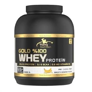 Torq Nutrition Gold Whey Muz Aromalı 2300 gr ürün görseli