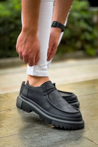 CH2404 - CST Castle Erkek Ayakkabı SIYAH - Resim 2