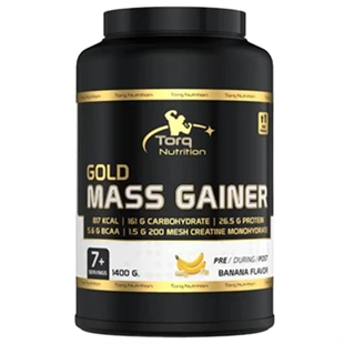 Torq Nutrition Gold Mass Gainer Karbonhidrat Tozu 1400 gr - Muz ürün görseli