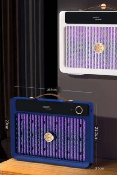 NACTUMU Kablosuz 3000V Yüksek Güçlü Elektrikli Sivrisinek Öldürücü Sivrisinek Öldürme Lambası,Sinek Kıran 4000mAh Şarj Edilebilir - 2