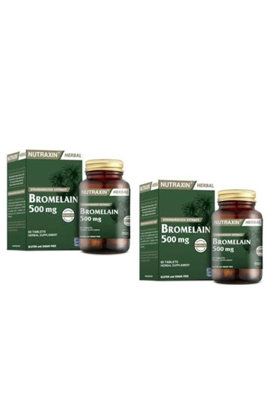 Bromelain 60 Tablet X 2 Adet