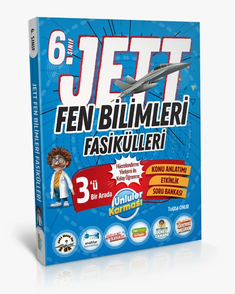 6.Sınıf Maarif Model Türkçe-Matematik-Fen Bilimleri Jett Konu Anlatımlı + Sempatik SB Seti 2025-2026 - Resim 4
